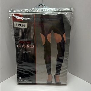 Party City Dark Side Black Leggings